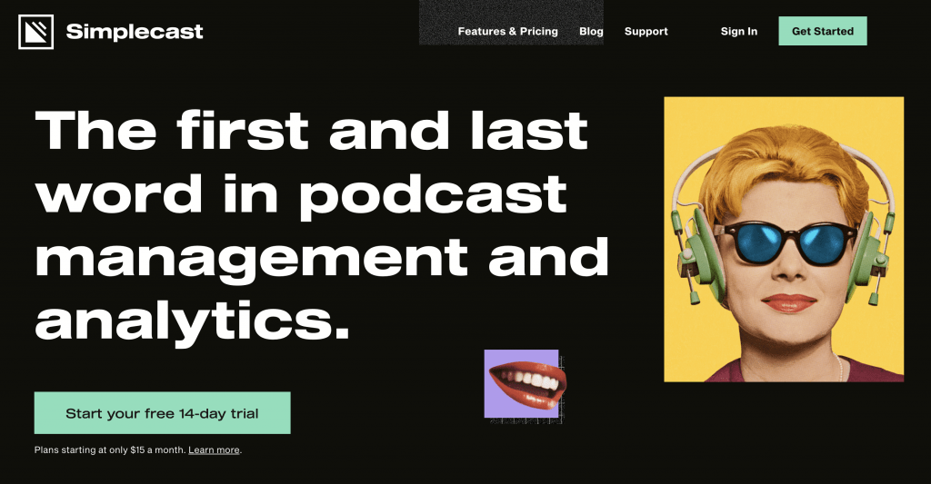 Simplecast hosting