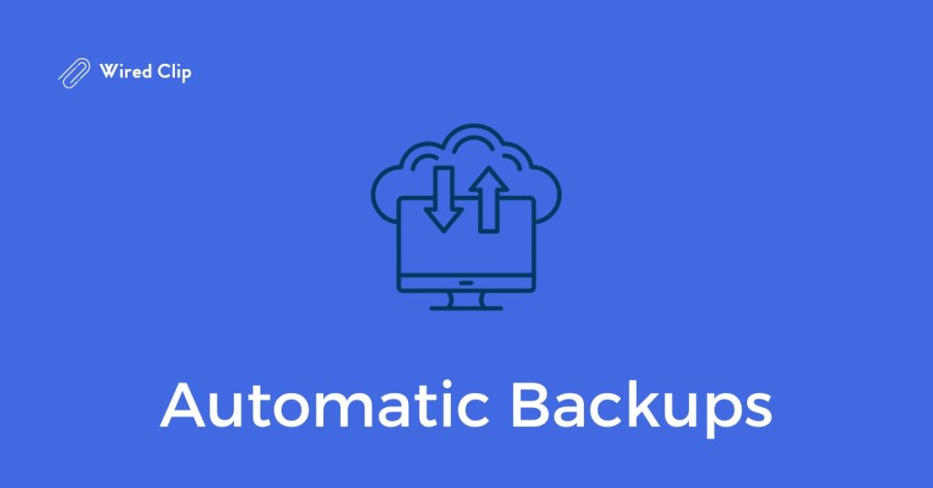 riverside fm automatic backups