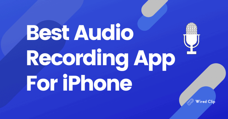 10 Best Audio Recording Apps For iPhone 2026 - Wired Clip