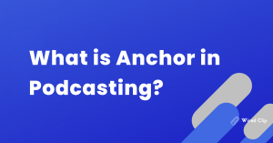 Anchor and how to create Podcasts on it