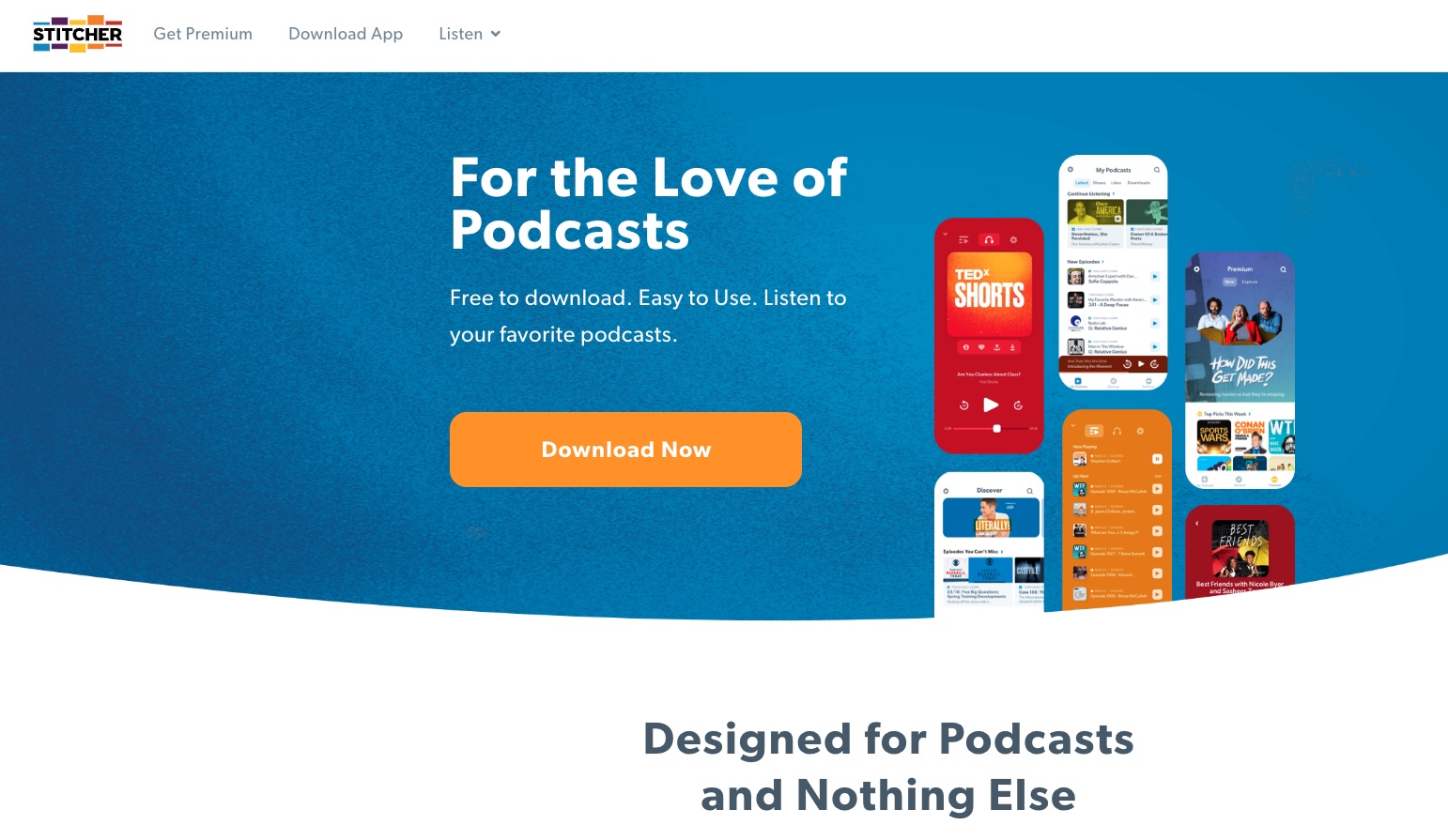Stitcher: Made for Podcasts