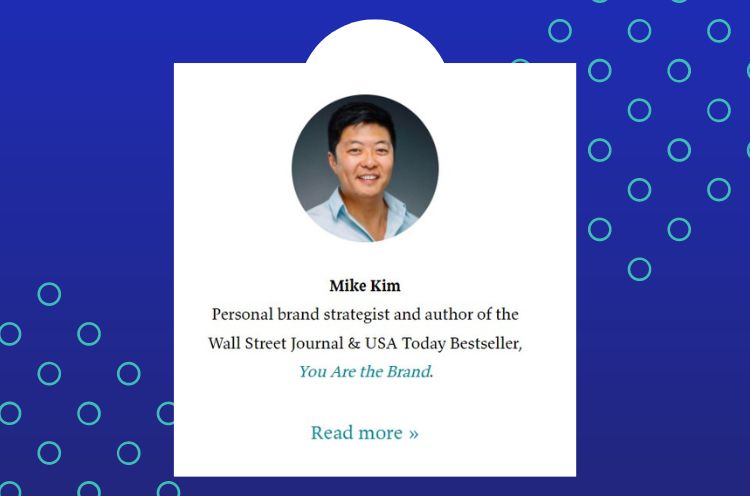 mike kim sample host bio