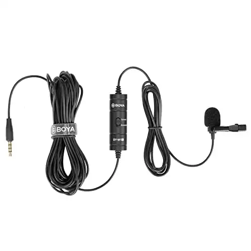 Boya By-M1S Lavalier Microphone