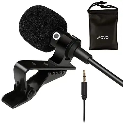 Movo PM10 Lavalier Microphone
