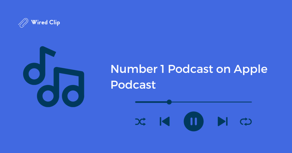 Number 1 podcast on Apple Podcasts