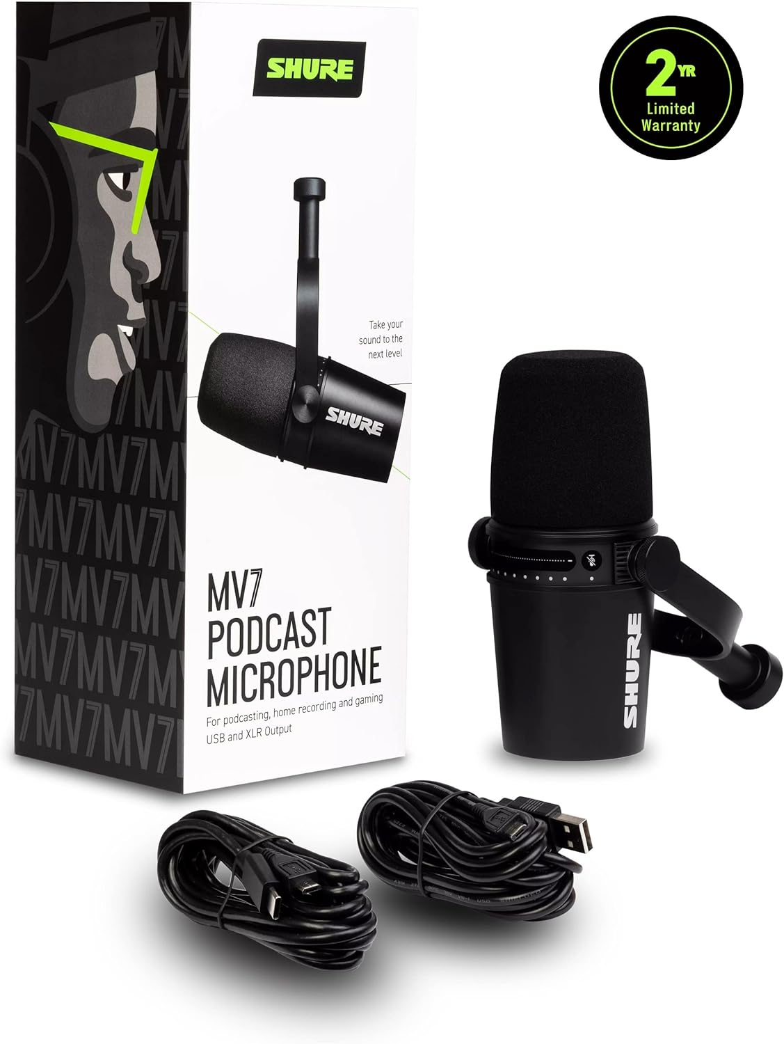 shure mv7 features