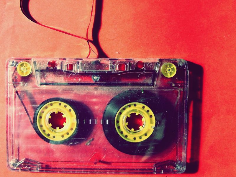 old cassette tape
