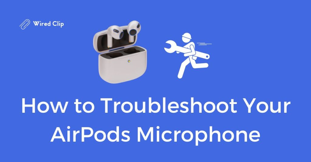 airpod troubleshoot microphone