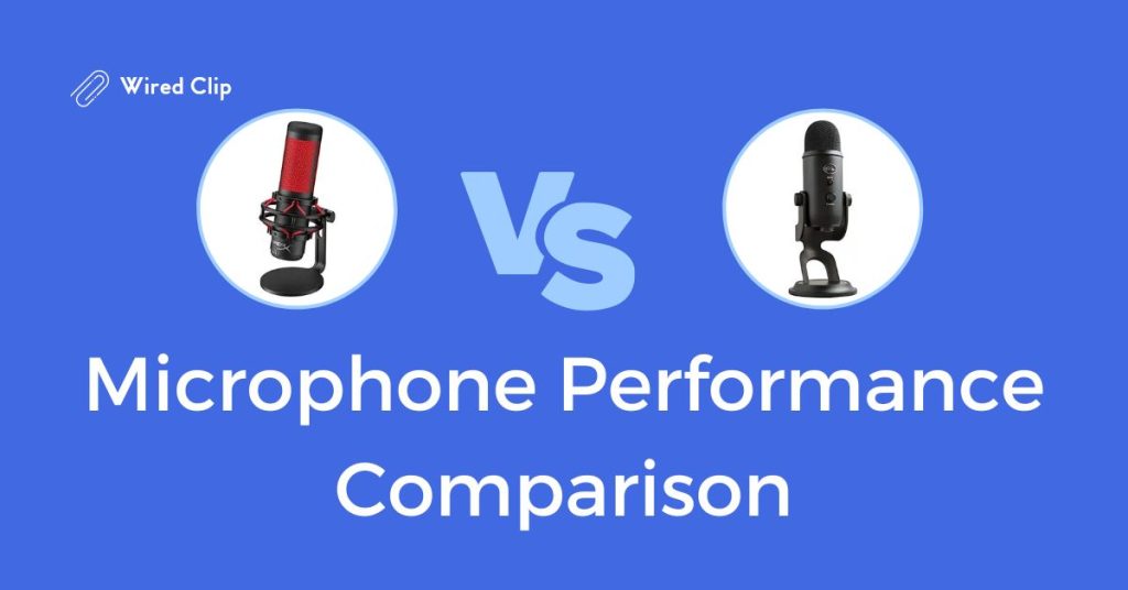microphone performance comparison